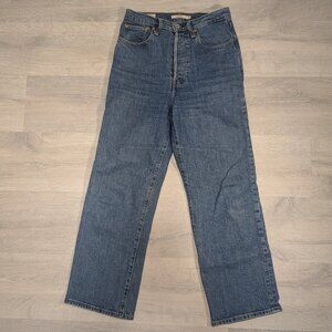 Levi's High Waist Ribcage Straight Jeans